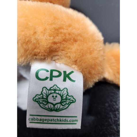 CPK Plush Cat With Pink Heart Speaker & Green Eyes Signed By Xavier Roberts - Picture 7 of 10